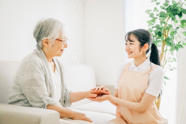 高齢の女性